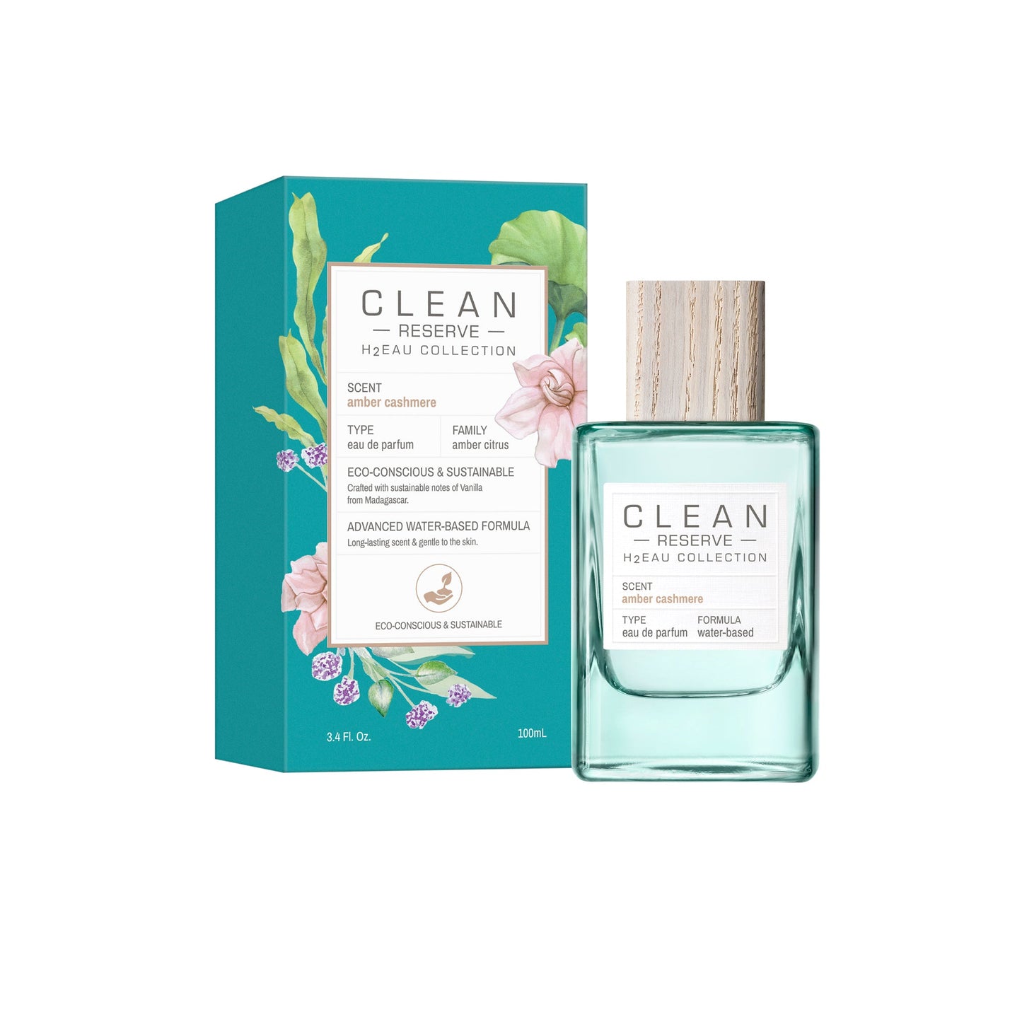 Clean - Reserve H2EAU Amber Cashmere EDP