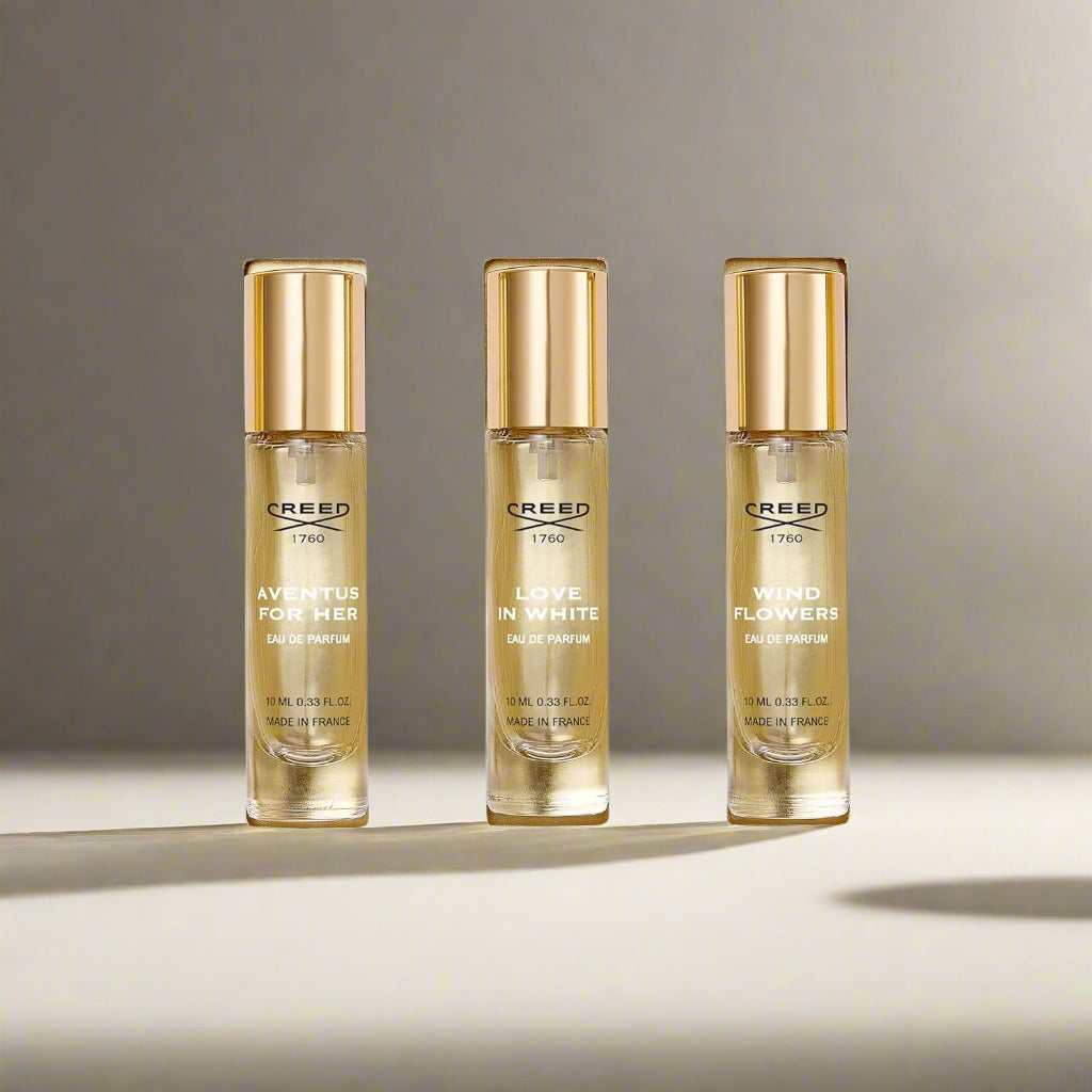 Creed - Aventus For Her Edp 10ml + Wind Flowers Edp 10ml + Love In White Edp 10ml - Default Title