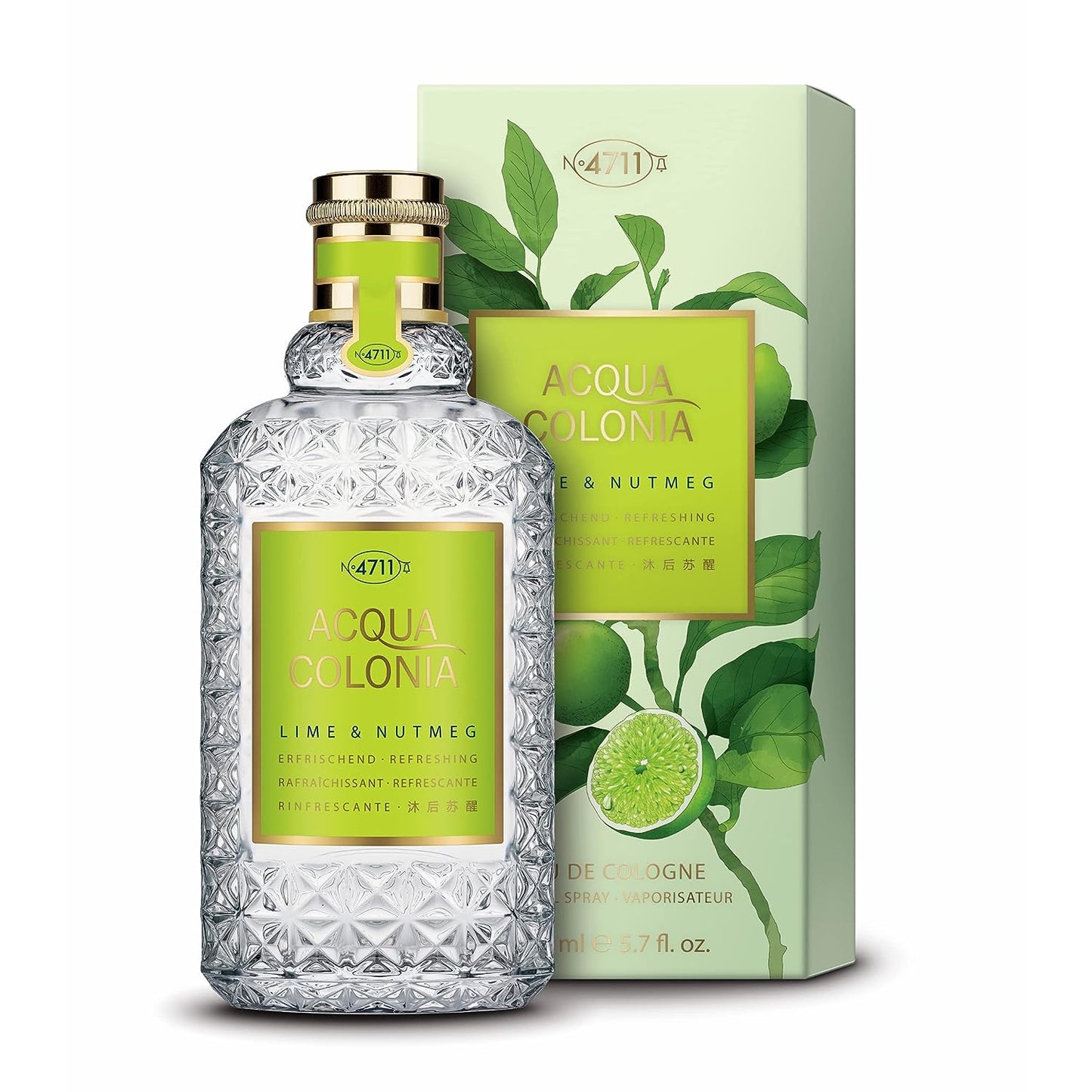 4711 Acqua Colonia Lime And Nutmeg Eau De Cologne.