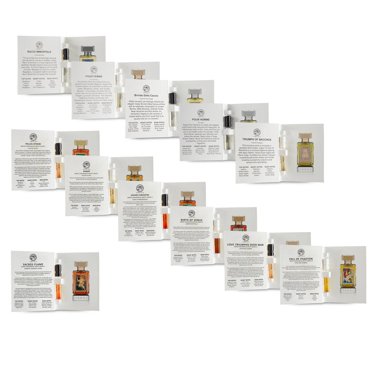 Argos - Sample Pack 12*2ml | Olfactoryfactoryllc
