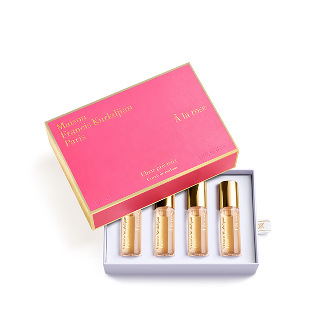Maison Francis Kurkdjian - A La Rose - Extrait de Parfum Roll-On Set 4x4 ml
