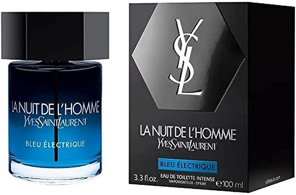 Yves Saint Laurent YSL La Nuit De L'Homme Bleu Electrique Eau De ...