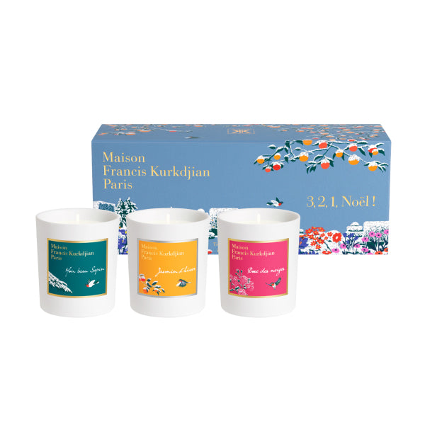 Maison Francis Kurkdjian Candle collection 3x95g