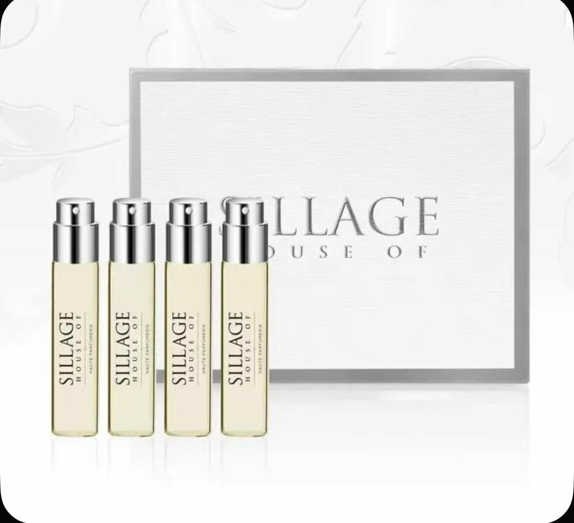 House Of Sillage - Hauts Bijoux Aquamarine Travel Spray 4 x 8ml.
