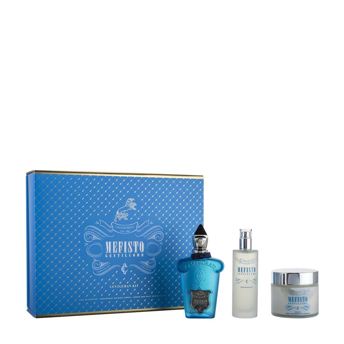 Xerjoff - Casamorati 1888 Mefisto Gentil Uomo Gift Set edp 100ml + Deodorant 100ml+Shave Cream 200ml